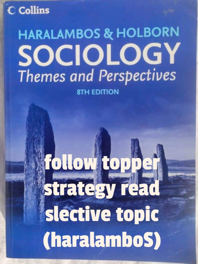 Sociology optional book list 2022