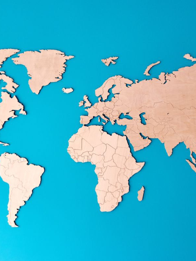 The 10 largest countries in the world in terms of area
