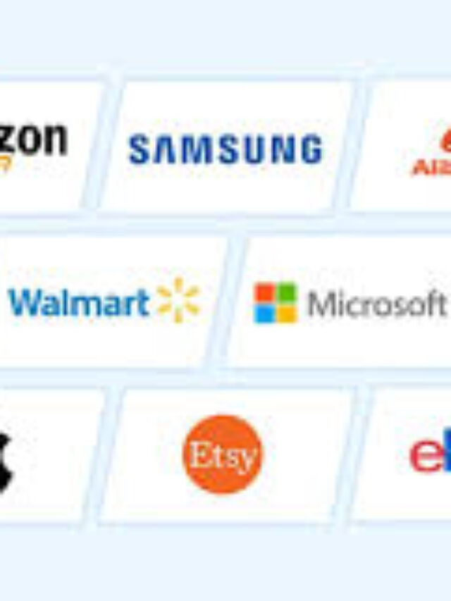 TOP 10  E-COMMERCE WEBSITES...