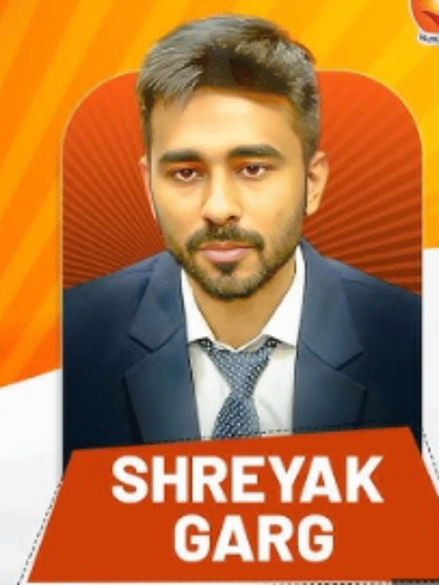 upsc topper rank 35 SHREYAK GARG  2024