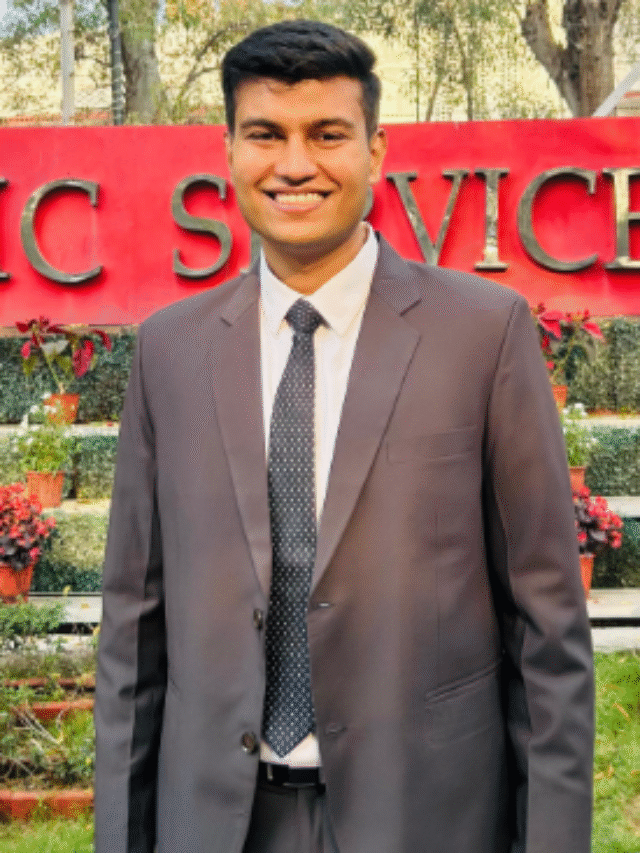 UPSC topper rank 83 GAURAV CHOPRA2025 to 2026